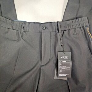 J. Lindeberg Stuart Golf Pant Black Micro High Stretch Mens 32x32 NEW
